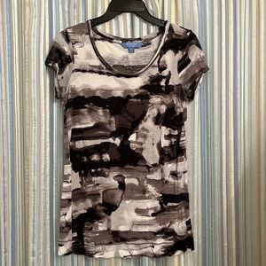 Simply Vera Wang-Womens Short Sleeve casual top